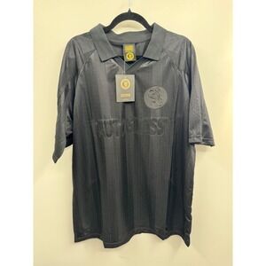 Score Draw Chelsea 1998 Black Out Shirt Mens 2XL Black Short Sleeve Football NWT